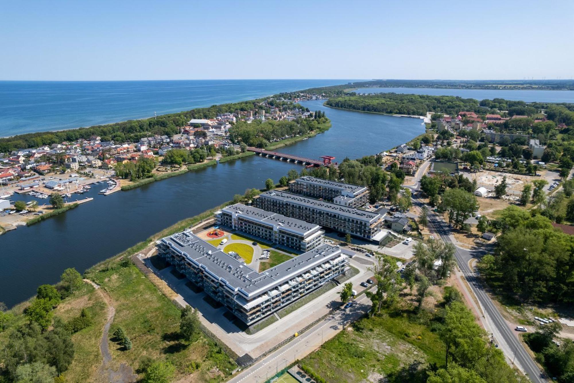 Wellness & Spa Resort Dziwnow Riverfront Apartments With Parking By Noclegi Renters Exteriör bild