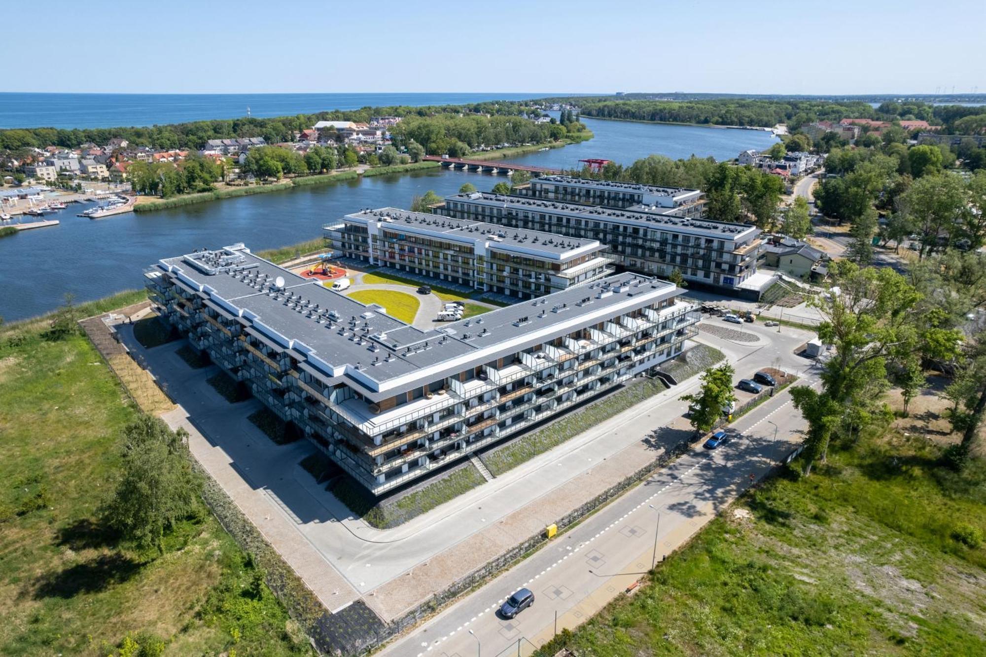 Wellness & Spa Resort Dziwnow Riverfront Apartments With Parking By Noclegi Renters Exteriör bild