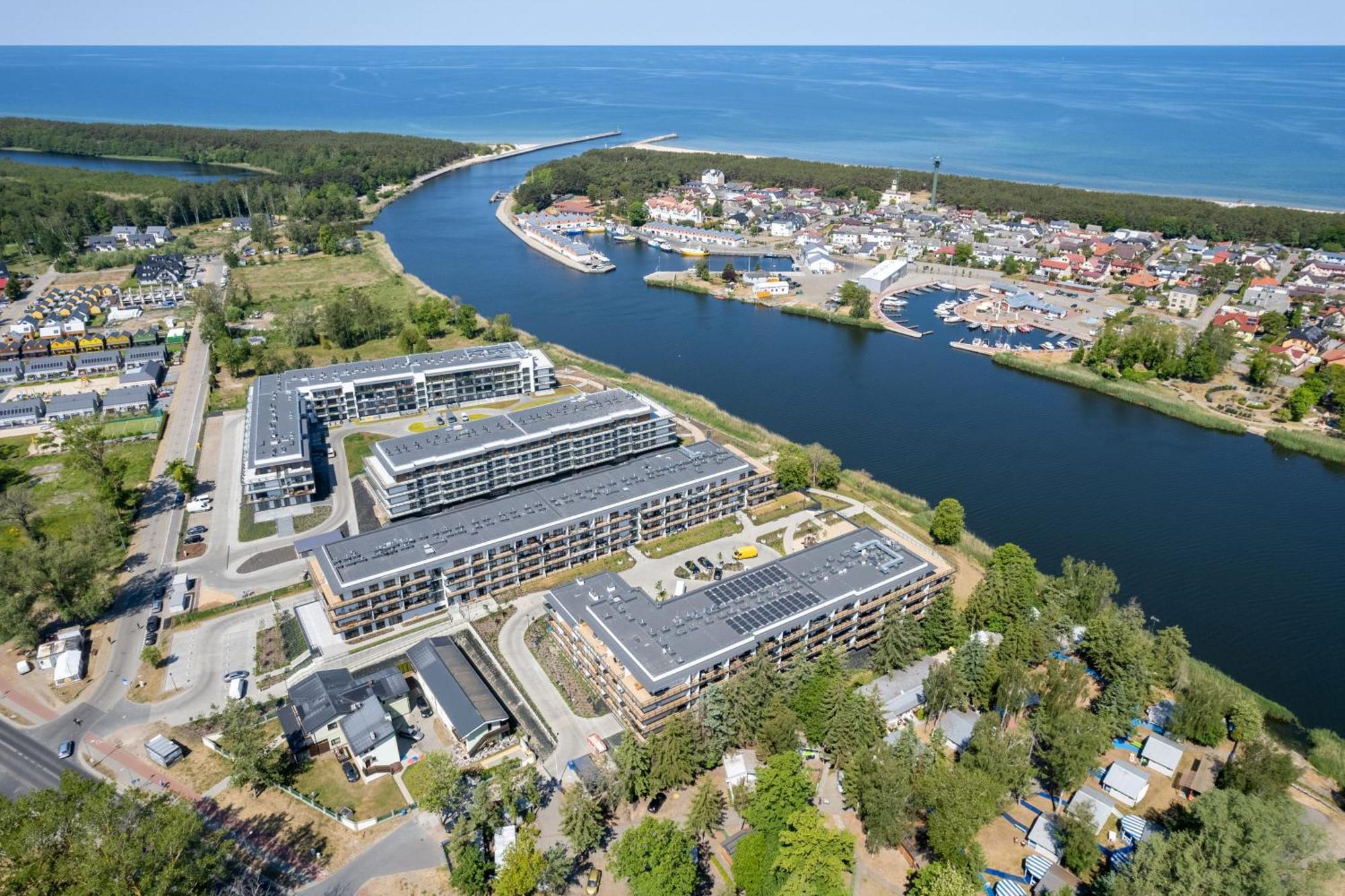 Wellness & Spa Resort Dziwnow Riverfront Apartments With Parking By Noclegi Renters Exteriör bild