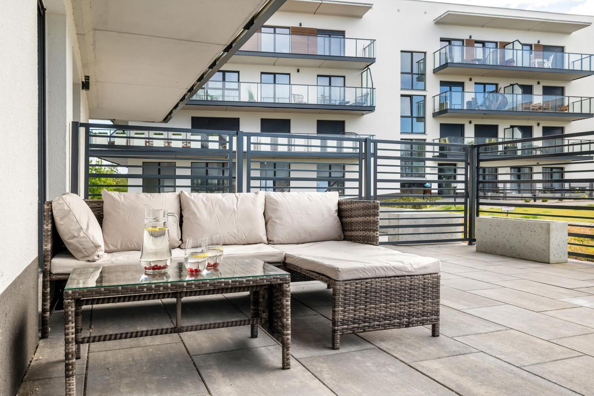 Wellness & Spa Resort Dziwnow Riverfront Apartments With Parking By Noclegi Renters Exteriör bild