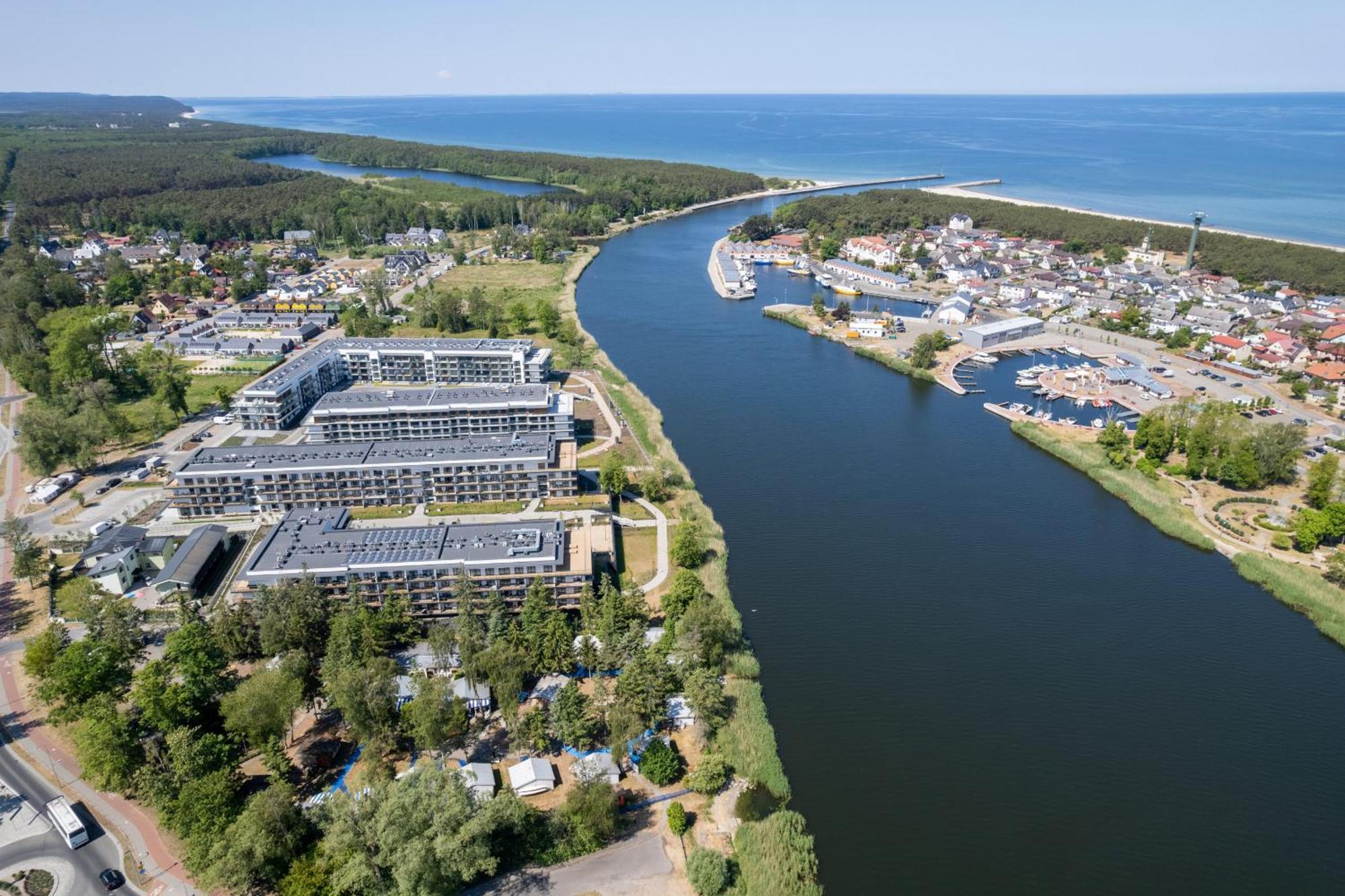 Wellness & Spa Resort Dziwnow Riverfront Apartments With Parking By Noclegi Renters Exteriör bild