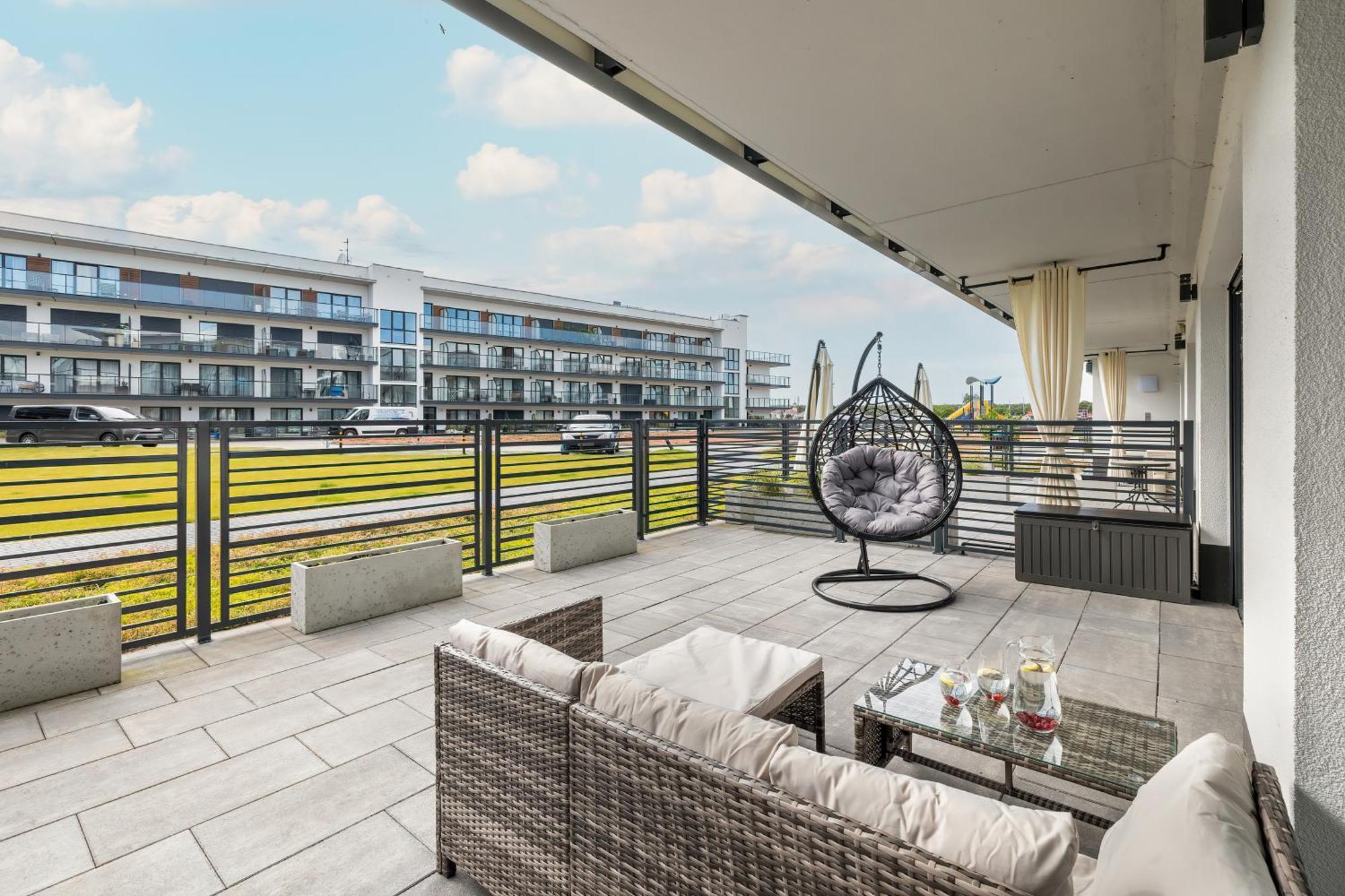 Wellness & Spa Resort Dziwnow Riverfront Apartments With Parking By Noclegi Renters Exteriör bild