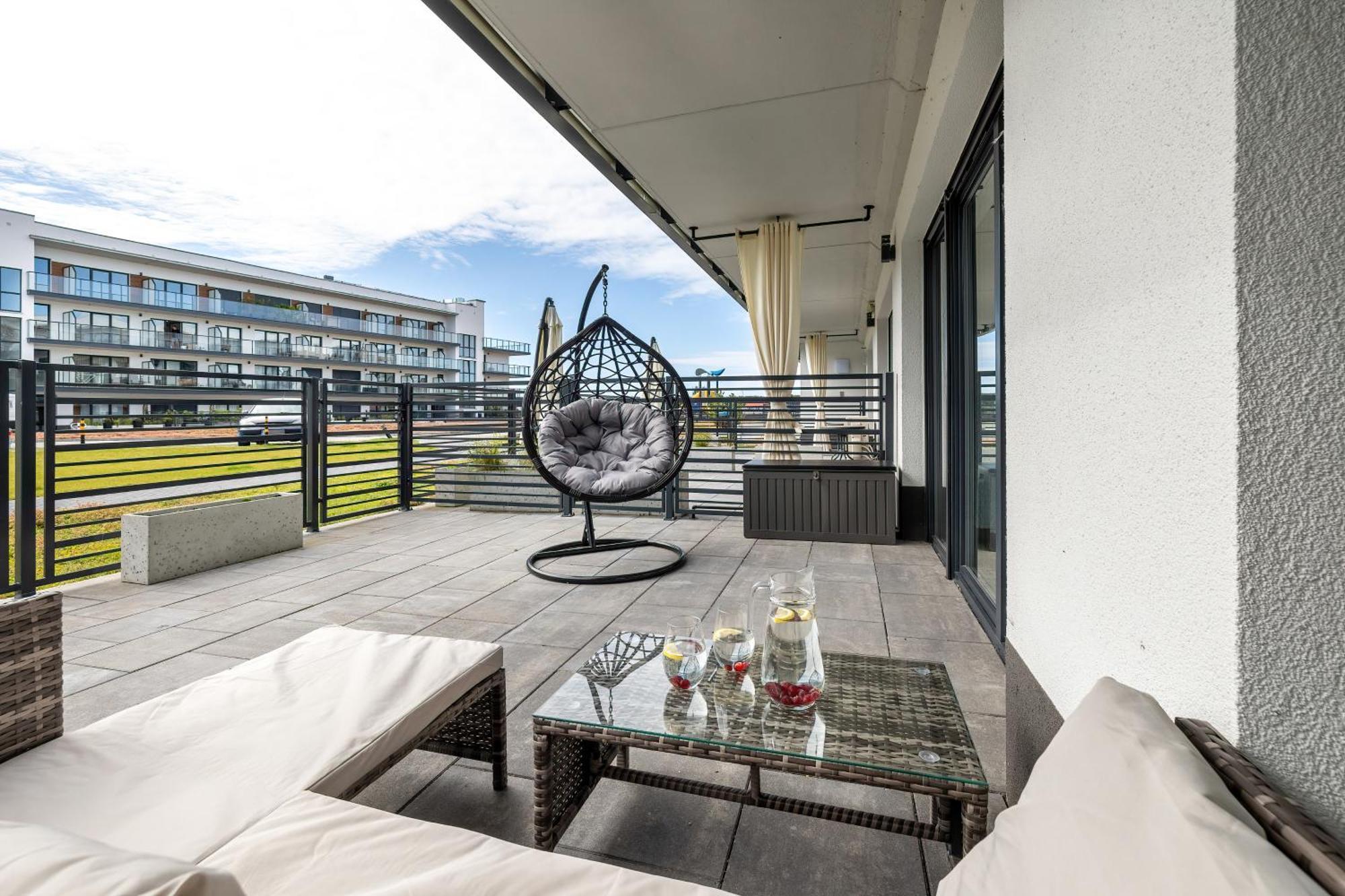 Wellness & Spa Resort Dziwnow Riverfront Apartments With Parking By Noclegi Renters Exteriör bild